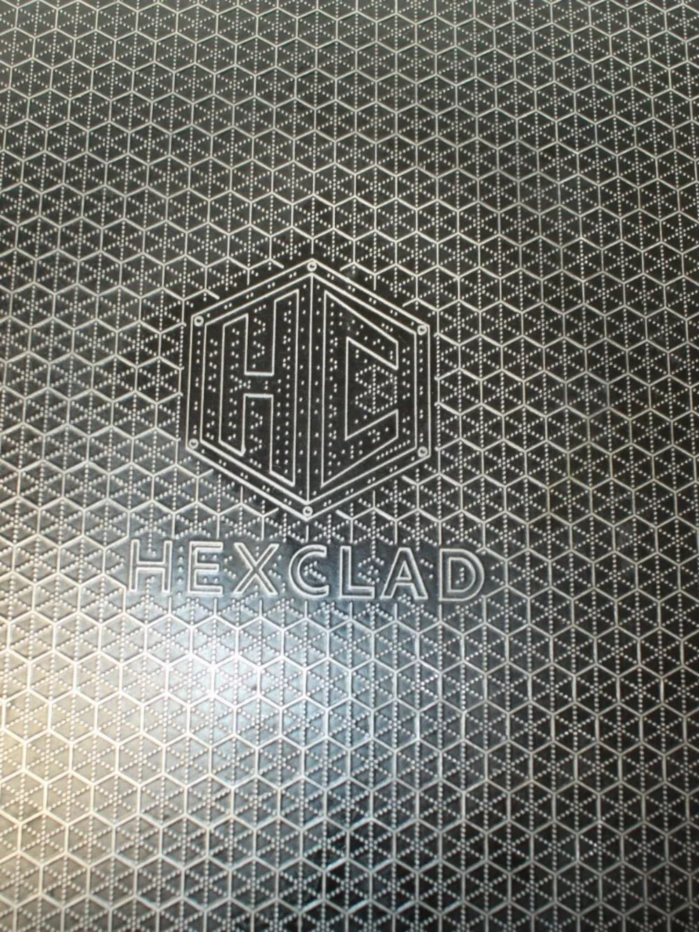 HexClad 12 Inch Hybrid Nonstick Oven and Dishwasher Safe Frying Pan - No Lid